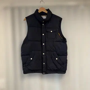 Champion 네이비 다운 베스트 LARGE