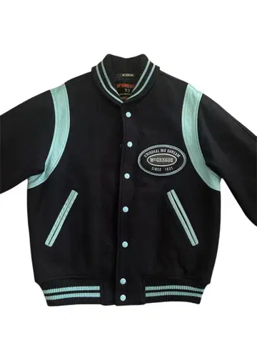 McGregor 바시티 자켓 M 초레어 네이비 짧은 기장