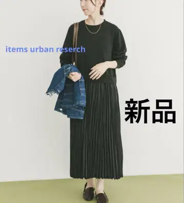 플리츠 도킹 원피스 어반 리서치