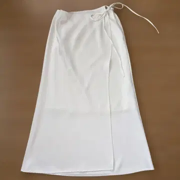 새틴 스커트 롱 스커트