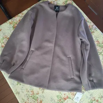 택 포함! elvence DEUX 노카라 자켓
