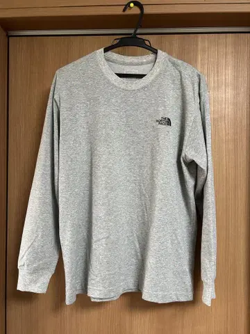 THE NORTH FACE 긴팔T셔츠 M 그레이