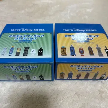 새상품 디즈니 미니어처 피규어 컬렉션 발권기