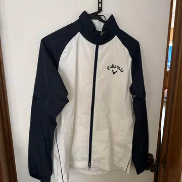 Callaway 골프 우비 SS 화이트/네이비 새상품급