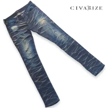 civarize 펄 바인더 가공 스트레치 스키니 데님 S 사이즈