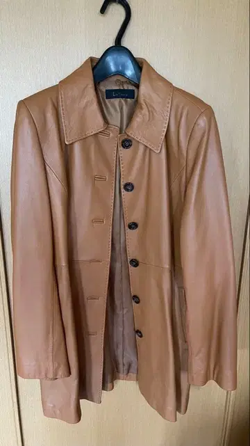 가죽 코트 가죽 자켓 양가죽 카멜