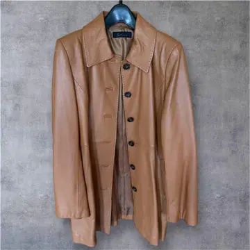 가죽 코트 가죽 자켓 양가죽 카멜