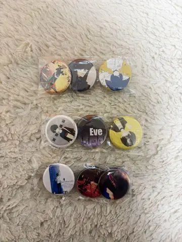 Eve Wonder Word 오리지널 캔뱃지 8개 세트