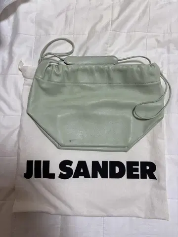 JIL SANDER 민트 그린 핸드백
