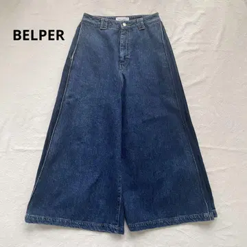 BELPER 벨퍼 와이드 레그 데님