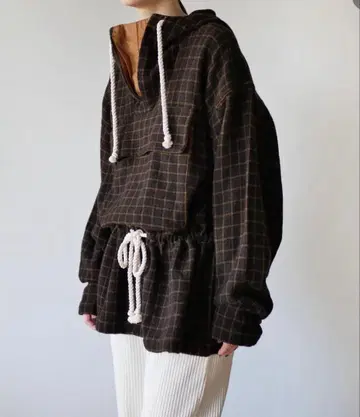 fumika uchida PULLOVER HOODED JACKET