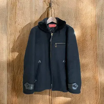 새상품급 인디언 모터사이클 Indian Motorcycle 울 코트