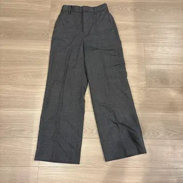 UNITED ARROWS 그레이 와이드 팬츠