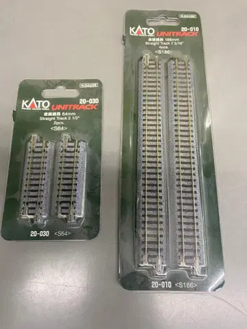 (2645) KATO UNTRACK 스트레이트 트랙 64mm 186mm