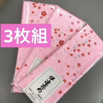 [새상품] 파네론심 다테지메 폴리에스테르 다테지메 꽃무늬 핑크 3개 세트