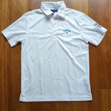 Callaway Aloha 디자인 피케 셔츠 화이트