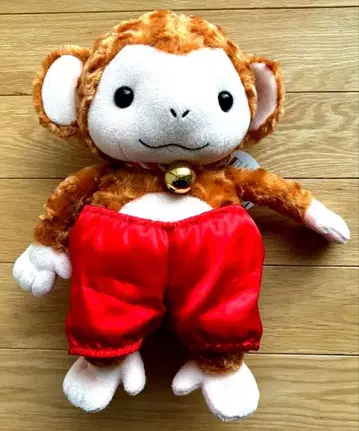 원숭이  봉제 인형 S 사이즈 산에이 무역 원숭이