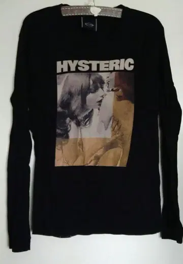 HYSTERIC 긴팔 티셔츠 블랙