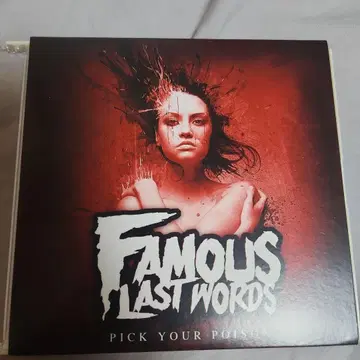 Famous Last Words- PICK YOUR POISON 메탈코어
