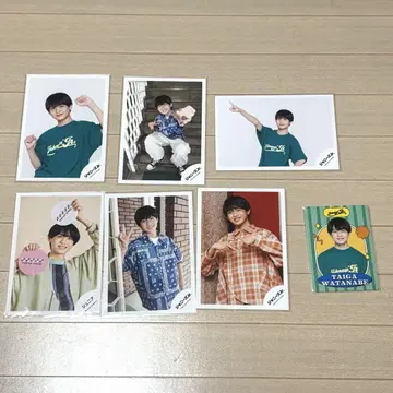 와타나베 타이거 프로필 카드 공식 사진 세트