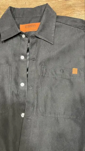 UNIVERSAL OVERALL 블랙 셔츠 S 사이즈