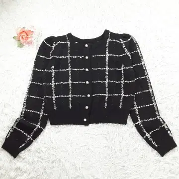 미사용 새상품 Her lip to Knit Pullover 블랙 M사이즈