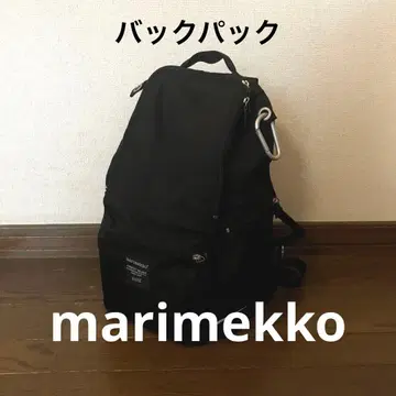 marimekko BUDDY 마리메꼬 버디 백팩 블랙