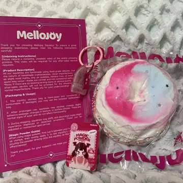 mellojoy 메로조이 스퀴즈 베이글
