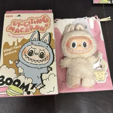 POPMART LABUBU 마카롱 Soymilk 래브브 소이밀크