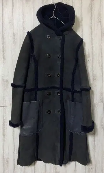 론 헤르만 무스탕 코트 더블 보아