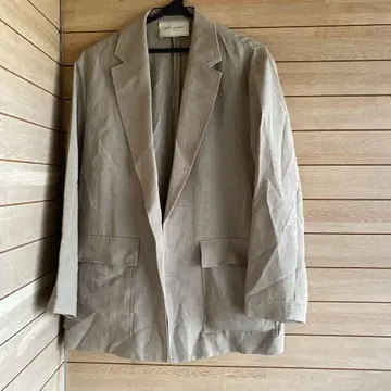 S1021.1 UNITED ARROWS 베이지 테일러드 자켓
