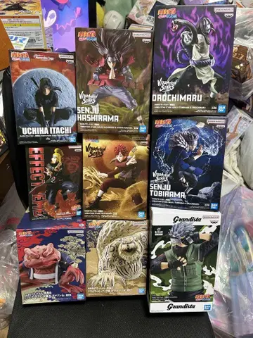 NARUTO 피규어 9세트 미사용
