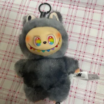 러브 봉제 인형 그레이 약 15cm