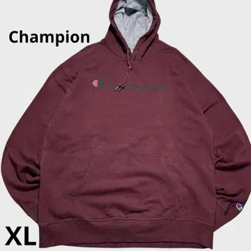 Champion 챔피온 맨투맨 후드티 와인 레드 후디 XL