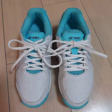 YONEX 테니스화 화이트/터콰이즈