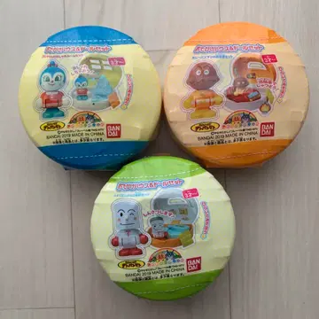 호빵맨 외출 하우스 & 인형 세트 3점