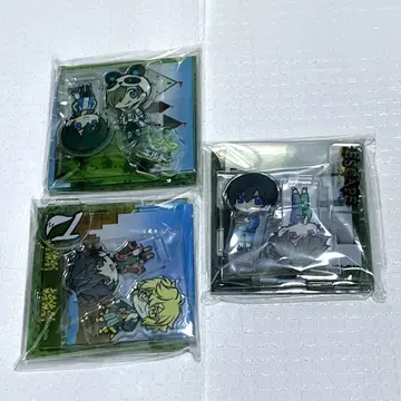 와이즈 아크릴 디오라마 3점