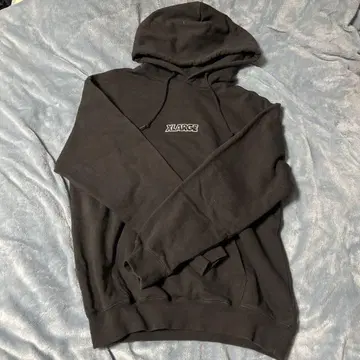 XLARGE 블랙 후드티 M 사이즈