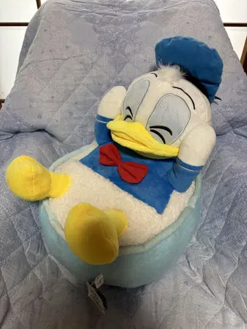 도널드 덕 컨셉 봉제 인형 목욕탕 욕조 택 포함 미사용 새상품