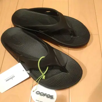 OOFOS 플립플랍 블랙 EU 38