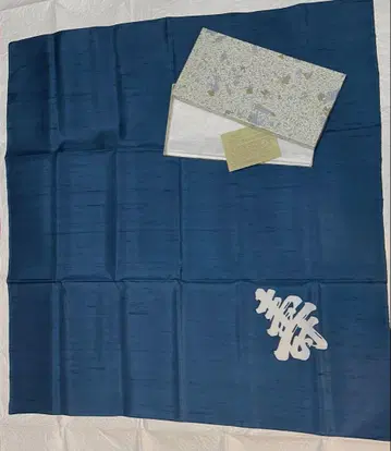 보자기 순수 실크 백산 소매
