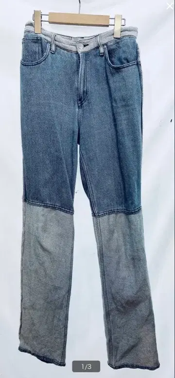 PERVERZE Linen Loose Denim 퍼버즈 데님 팬츠