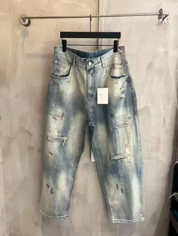안셀름 25SS 신상 데미지 데님 청바지