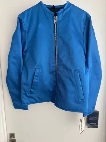 미사용 새상품 spiewak 파랑 스피왁 옷깃 없는 나일론 자켓 데드스탁