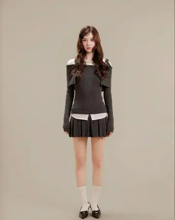 SILENT(AND) 원피스 Layered Grace Knit Dress
