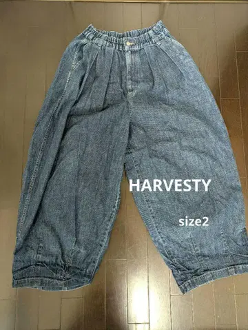 HARVESTY 서커스 데님 일본제 사이즈 2