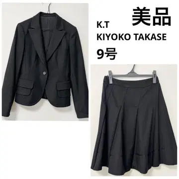 [ 새상품급 ] K.T KIYOKO TAKASE 포멀 9호 셋업 블랙