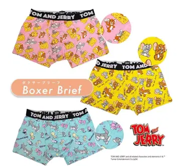 톰과 제리 복서 브리프 3개 세트 L 사이즈