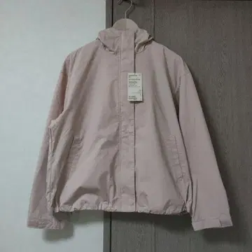발수 후드 자켓 L 핑크 여성용