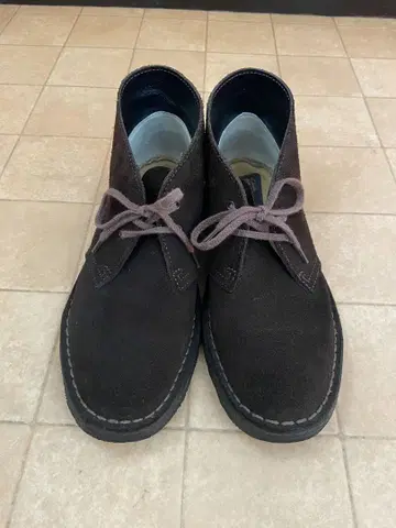 Clarks (클락스) 디저트 부츠 24cm 38 다크 브라운